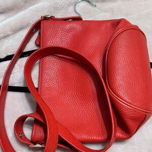 Coach Vibrant Red Crossbody Bag